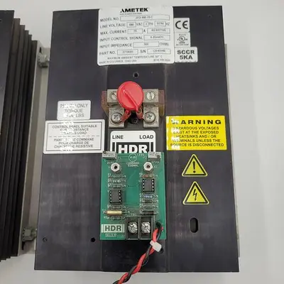 USED AMETEK AMETEK ZF2-480-70-C POWER CONTROL