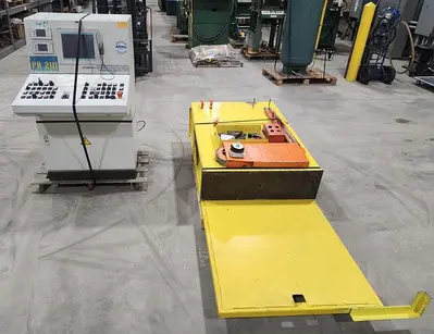 2010 ARKU FEED/STRAIGHTEN "ZIGZAG" COIL LINE