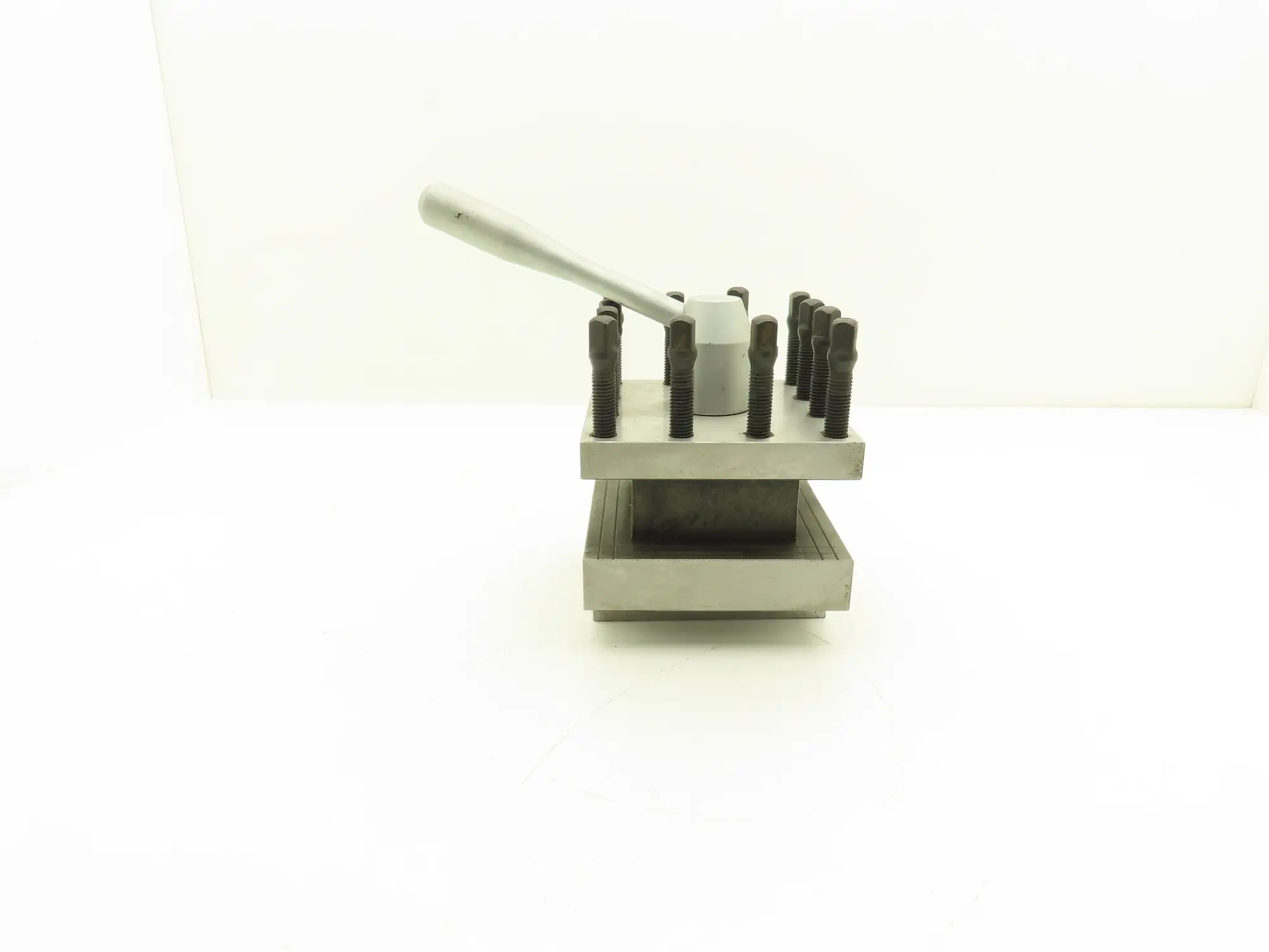 Lathe Milling Machine Tool Post Holder Hold Down 138mm X 138mm 12 Screw T-Slot