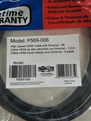 NEW Tripp Lite P569-006