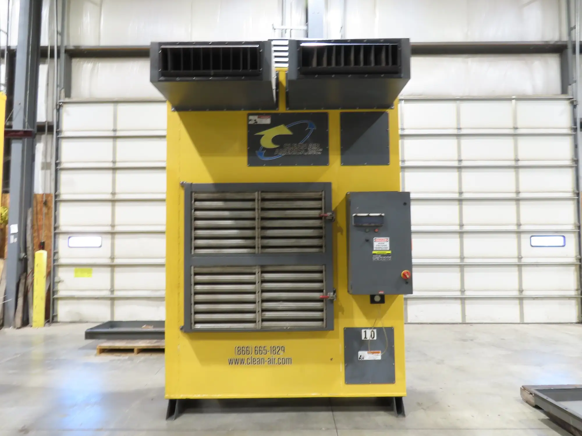 Clean Air America STR 6 Streamer Welding Dust Collector 10Hp 480V Pulser Filter