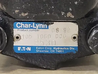 Used CHAR-LYNN 105 1060 006 Parts (Hydraulics and Pneumatics) British Columbia CA | Lenmark #264960