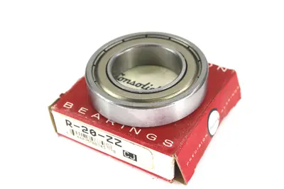 Consolidated Bearings R-20-ZZ Ball Bearing, 1-1/4" Bore, 2-1/4" OD, 1/2" Width