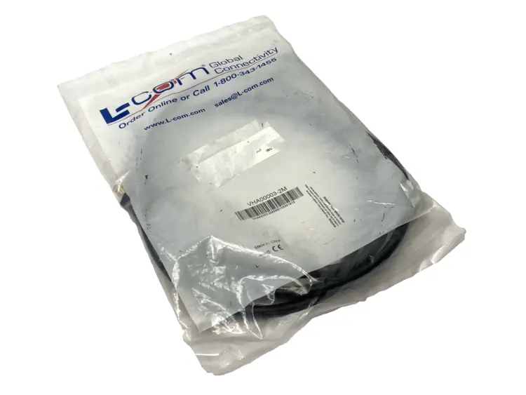 New | in-Stock L-Com HDMI Waterproof Cable Male to Female 2m Cable & Wire Michigan US | Maverick Industrial Sales #1391963