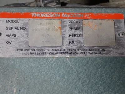 USED THORESON MCCOSH VM1BP