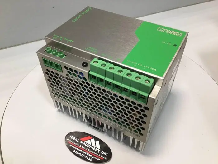 Used PHOENIX CONTACT QUINT-PS-100-240AC/24DC/20 Power Supplies Michigan US | Ideal Machinery #584486