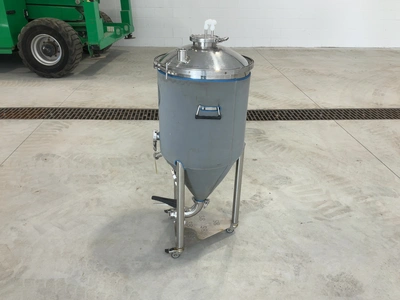 Used SPIKE BREWING CF15 CONICAL FERMENTER/UNITANK WITH INSULATED CONICAL JACKET 18 GALLONS Brewing Equipment Michigan US | Miedema Asset Management Group #1580116