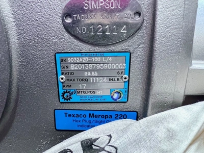 USED Nord Gear Corp. 9032AZD-100 L/4