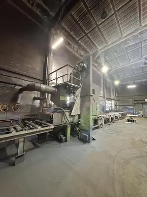 Used 1983 GUTMAN RZ-1252 Roller Conveyor Shot Blaster CZ | Amaron s.r.o. #1288582