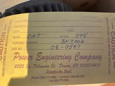 USED CATERPILLAR 398
