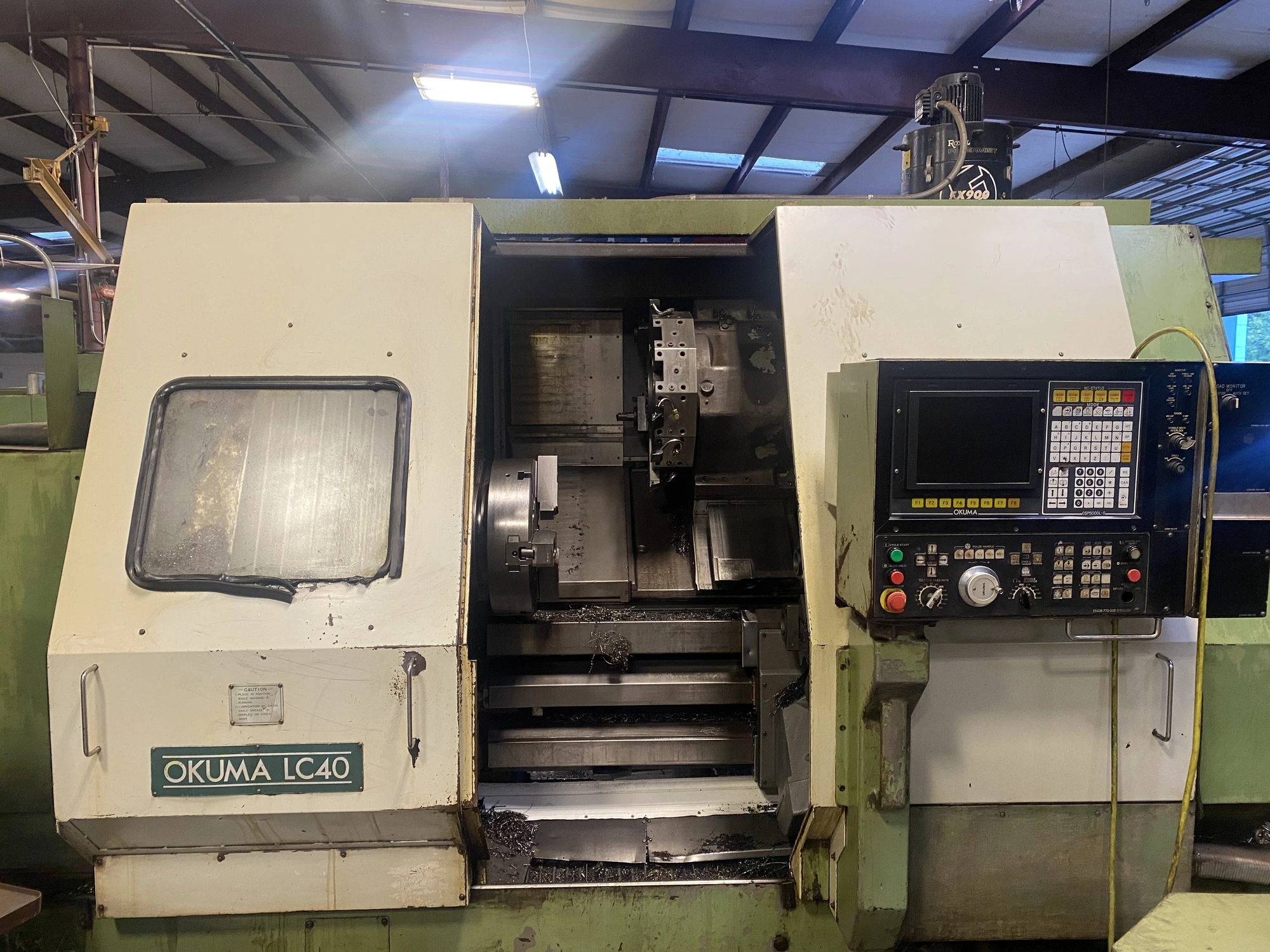 Used OKUMA LC40-2ST CNC LATHES 197972502025575 | Tight Tolerance