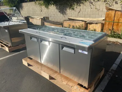 171-0231 72" Subway Self Contained Sandwich Prep Table Cooler