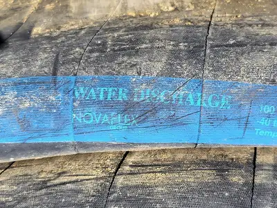 6" x 80 ft Lay Flat Hose w/ Coupling