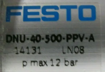 NEW FESTO SLE-40-500-KF-A-S-G-CV-CH-PV-PH LINEAR ACTUATOR DNU-40-500-PPV-A