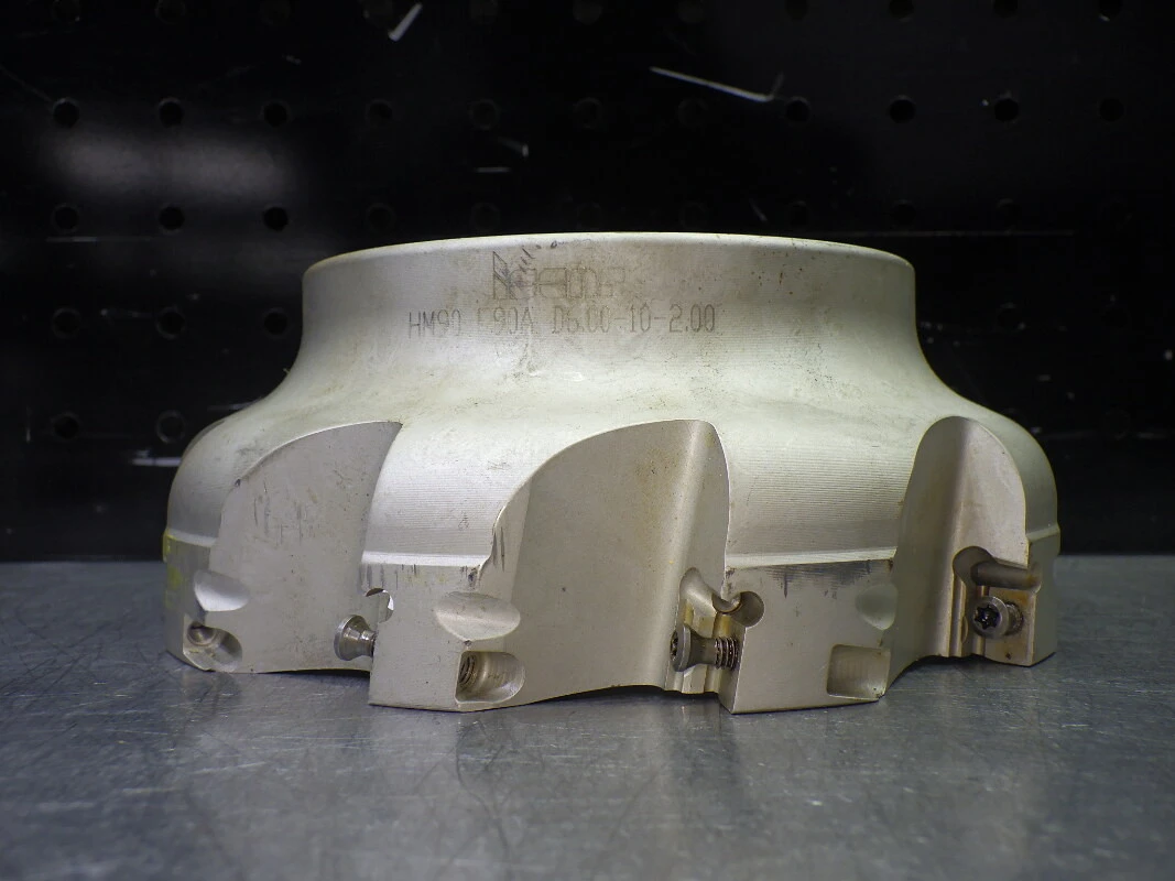 Iscar 6" 90 Deg Indexable Facemill 2" Arbor HM90 F90A D6.00-10-2.00 (LOC2926B)