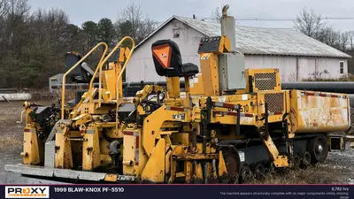 Used 1999 BLAW-KNOX PF-5510 Asphalt Pavers Louisiana US | Proxy Equipment #1382389