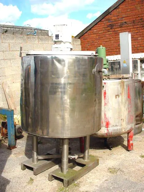 700 L S/S Jktd Portable Pan + Shearhead