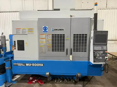Used 2007 OKUMA MU-500VA Vertical Machining Centers (5-Axis or More) Illinois US | Aucto #1306859