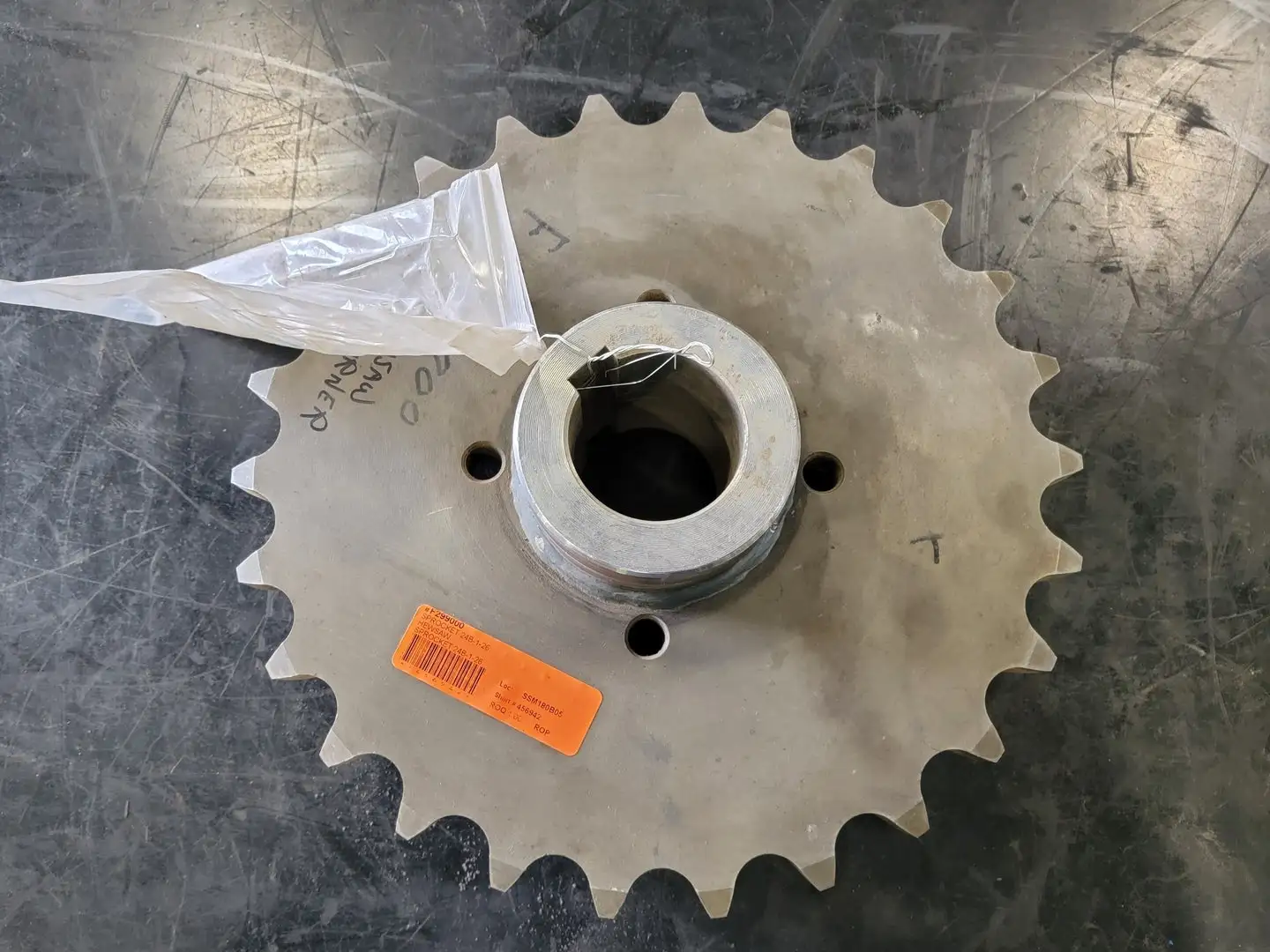 Metric Roller Chain Sprocket No. 24B-1-26, HewSaw Log Turner F299000