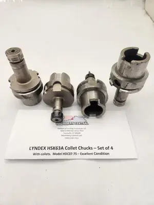 Used LYNDEX HSK63A COLLET CHUCK Misc Industrial Equipment Kentucky US | Aucto #688009