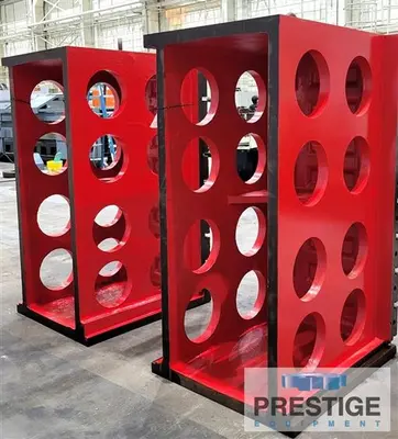 72" x 36" x 43.5" T-Slotted Angle Plates, Qty 2