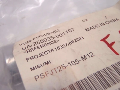 New | in-Stock Misumi PSFJT25-105-M12 Shafts Michigan US | Maverick Industrial Sales #1493751