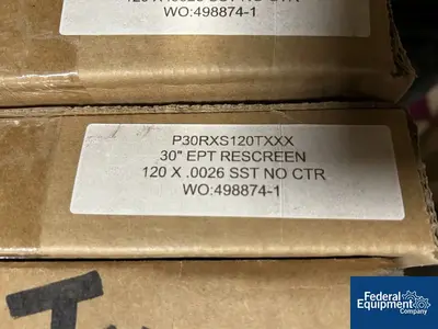 SWECO SWECO 30" Screen- 120-Mesh, OEM Part# P30RXS120TXXX