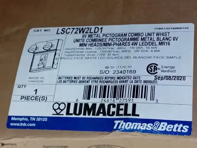 NEW THOMAS & BETTS LSC72W2LD1