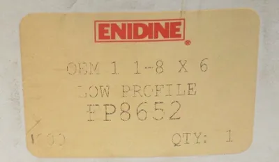 NEW ENIDINE OEM 1 1-8 X 6 ADJUSTABLE SHOCK FP8652