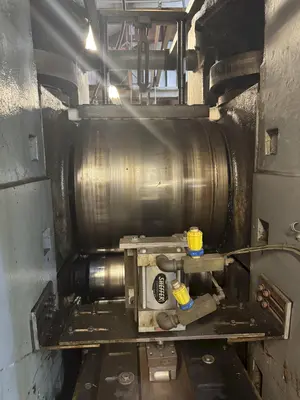 20" WIDE x 22" x 4-HI BLISS 100 HP POWERED ROLLING MILL: YOBRO #23828