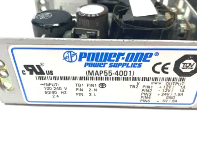 Used Power-One Open-frame Chassis Mount Power Supply AC/DC Power Supplies Michigan US | Maverick Industrial Sales #1392465