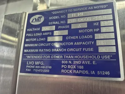 USED LVO MFG., INC TL14E