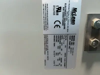 Used MCLEAN THERMAL M521226116 Air Conditioning Equipment Ohio US | HGR 24 #1357401