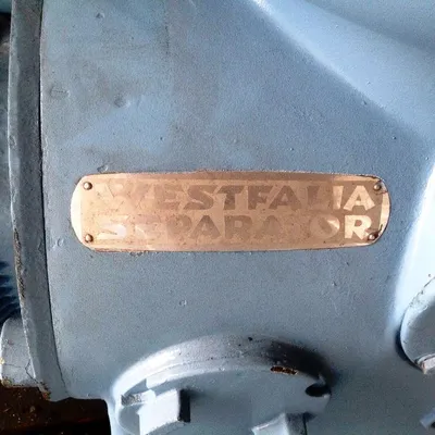 Westfalia KA 30-06-576 chamber bowl centrifuge, 316SS.