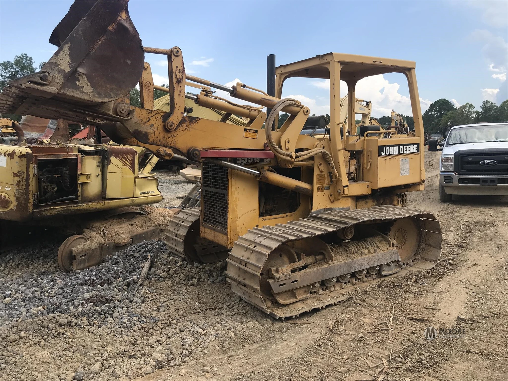 Used DEERE 555G WT Crawler Loaders Tennessee US | Moore Equipment #1517455