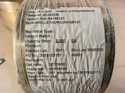 NEW LETOURNEAU R4168121