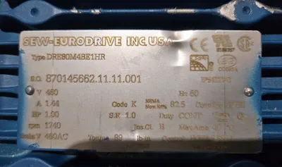 USED SEW EURODRIVE R147R77DRE80M4BE1HR