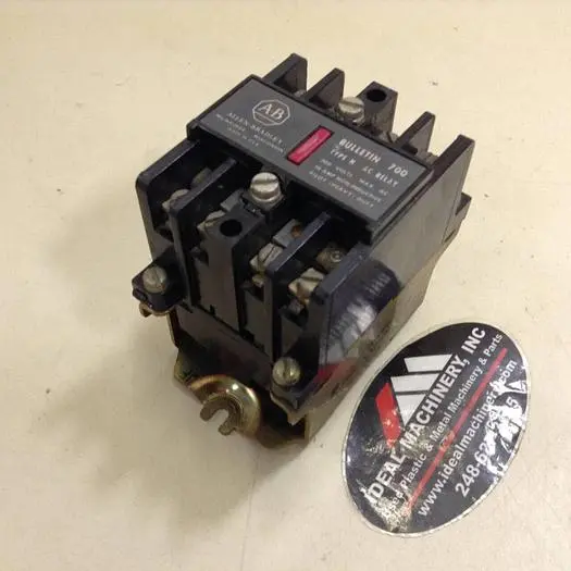 Used ALLEN BRADLEY 700-N800A1 SER C PLC Contactors | Ideal Machinery #619854