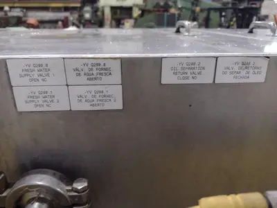 CRYSTAL FILTRATION CONTINUOUS FILTER COOLANT SYSTEM, WITH DRAG-OUT CONVEYOR : YOBRO #25069