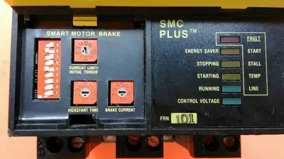 Allen Bradley 150-A24NBD / B Smart Motor Controller w/ smart motor brake 3P 1D