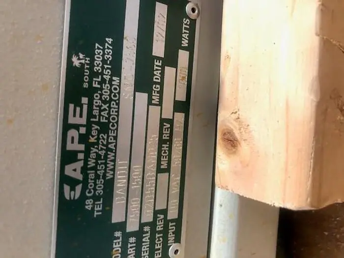Used A.P.E. BANDIT Pick & Place Machines Florida US | SMT Resource #492805