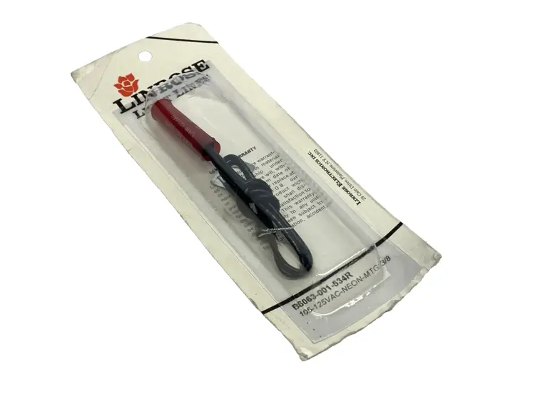 New | in-Stock Linrose Red Indicator Neon Light 105-125VAC Light Source Equipment Michigan US | Maverick Industrial Sales #1402249