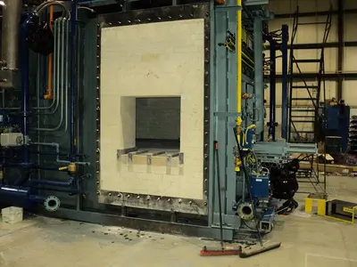 Item# C412 Two Row Pusher Furnace 30″ X 30″ Trays 1800F