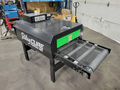 Table Top Conveyor Dryer 8 ft Long x 24 in. Wide Belt