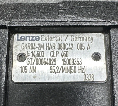 USED LENZE GKR04-2M 080C42 005 A