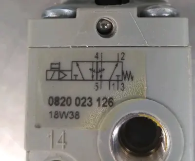 Aventics 0820023126 Solenoid Valve Loc5B19