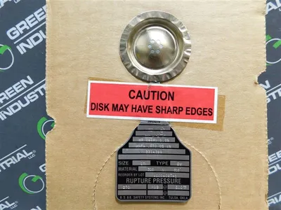 BS&B Safety Systems 1" A0004087-1  Rupture Disc 270 PSIG @ 500°F New