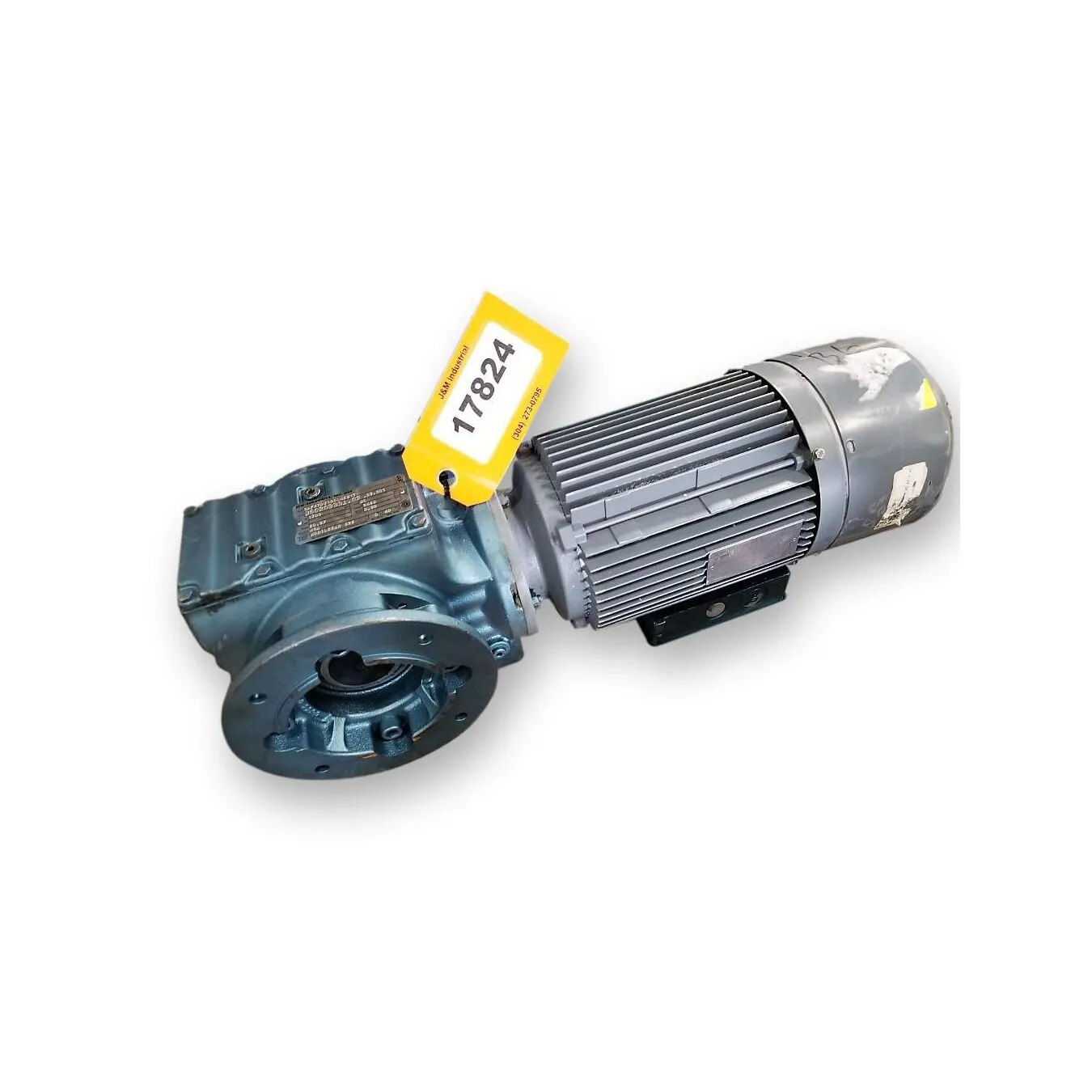 Used 4HP Sew-Eurodrive AC Electric Helical-Worm Gearmotor