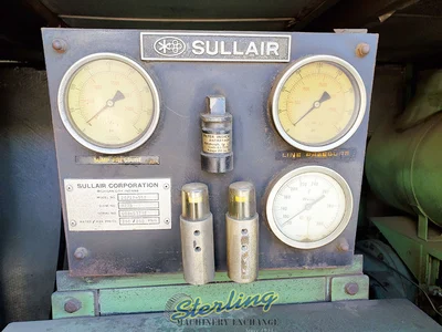 Used SULLAIR 20/12-350 Rotary Screw & Sliding Vane Air Compressors California US | Sterling Machinery Exchange #1467626