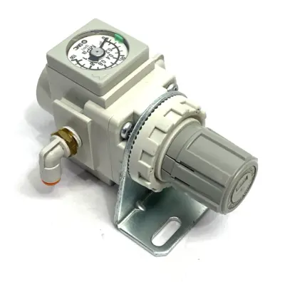 USED SMC MODULAR REGULATOR 1/8" NPT PORTS, AR MASS PRO